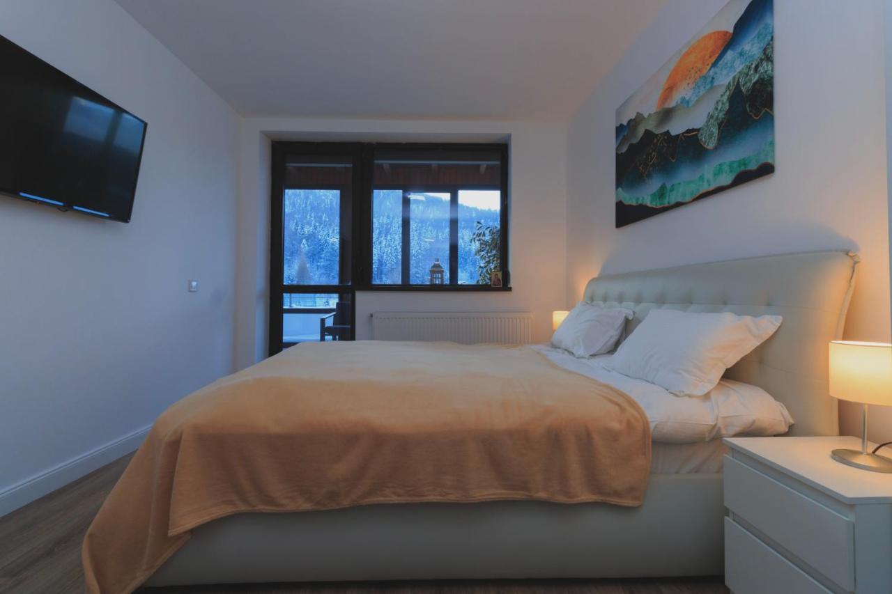 Best View Ap With Parking And 2 Bathrooms Sinaia Exterior foto