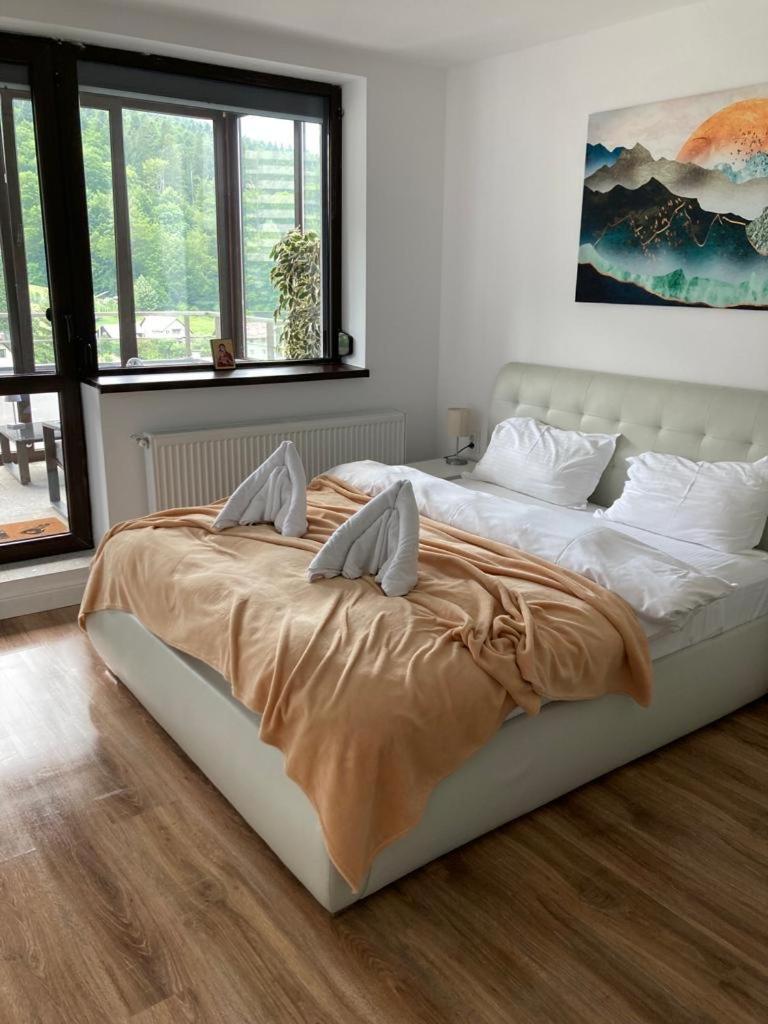Best View Ap With Parking And 2 Bathrooms Sinaia Exterior foto