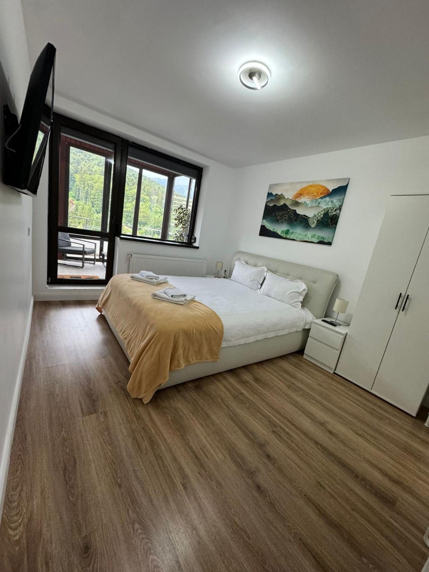 Best View Ap With Parking And 2 Bathrooms Sinaia Exterior foto